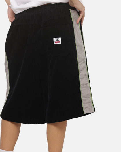 X-Large Pipe Cord Baggy 91 Shorts Black