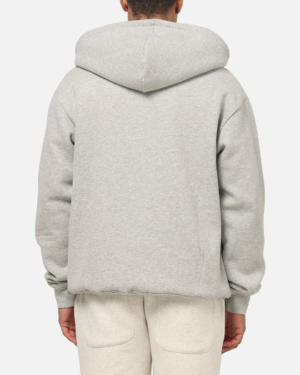 Vouseti Varsity Zip Hoodie Grey Marle