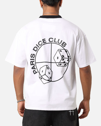 Carre Shootout Oversized Ringer T-Shirt White