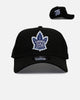 New Era Toronto Maple Leafs 'Black And Sky Blue' 9FORTY A-Frame Snapback Black/Sky Blue