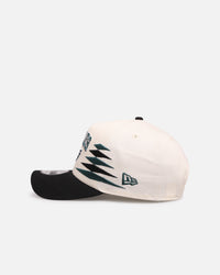 New Era Philadelphia Eagles 'Regency Crown' 9FORTY A-Frame Snapback Chrome White/Black