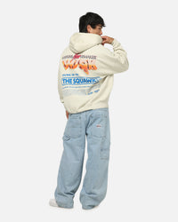 73Studio X Stranger Things WSQK Premium Hoodie Grey