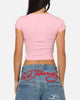Ed Hardy Women's Wild Rose Baby T-Shirt Pink