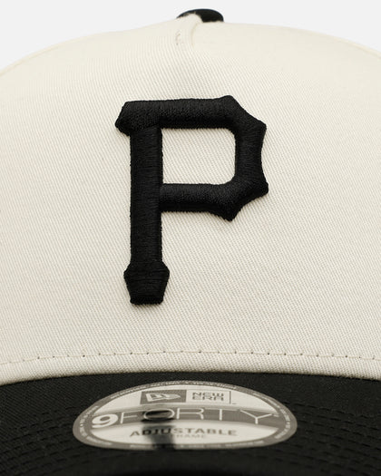 New Era Pittsburgh Pirates 'Easy Chrome Black' 9FORTY A-Frame Snapback Chrome/Black