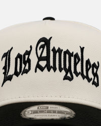 New Era Los Angeles Dodgers 'City Pack' 9FORTY A-Frame Snapback Chrome/Black