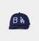 New Era Los Angeles Dodgers 'Logo History' Old Golfer Snapback Dark Royal
