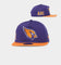 New Era Arizona Cardinals "Purple Valley" Old Golfer Snapback Purple/Orange
