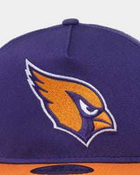 New Era Arizona Cardinals "Purple Valley" Old Golfer Snapback Purple/Orange