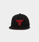New Era Chicago Bulls "Scarlet Bottom" 59FIFTY Fitted Black/Scarlet