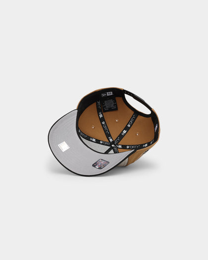 New Era Chicago Bulls 'Desert Tan' 9FORTY A-Frame Snapback Stone/Wheat