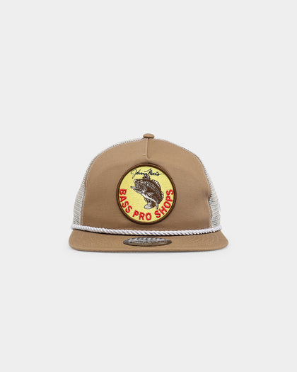 New Era X Nascar BPS MT19 Golfer Trucker Snapback Khaki