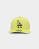 New Era Los Angeles Dodgers 'Citrus Glow' Prolight Golfer Snapback Neon Yellow