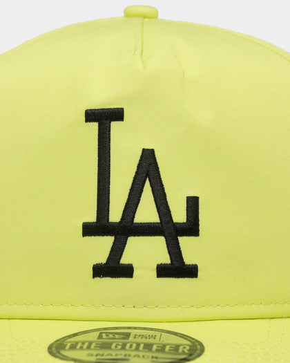 New Era Los Angeles Dodgers 'Citrus Glow' Prolight Golfer Snapback Neon Yellow