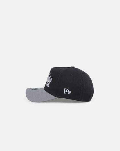 New Era Las Vegas Raiders 'Shadow Greys' 9FORTY A-Frame Snapback Graphite/Grey