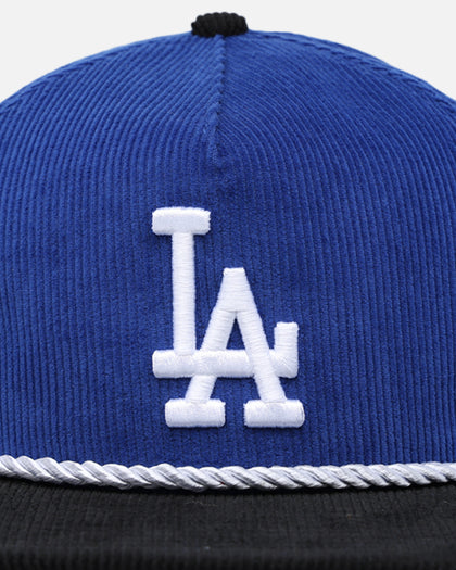 New Era Los Angeles Dodgers '2-Tone Corduroy' Golfer Snapback Royal/Black
