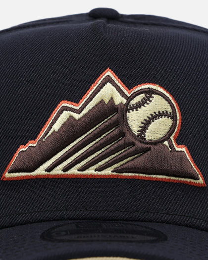 New Era Colorado Rockies 'Retro Royal' 9FORTY A-Frame Snapback Navy