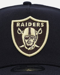 New Era Las Vegas Raiders 'Retro Royal' 9FORTY A-Frame Snapback Navy