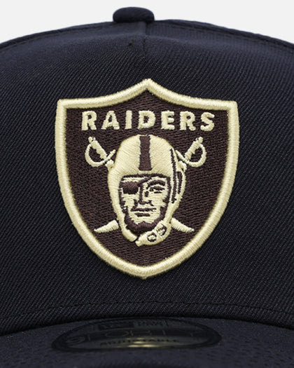 New Era Las Vegas Raiders 'Retro Royal' 9FORTY A-Frame Snapback Navy