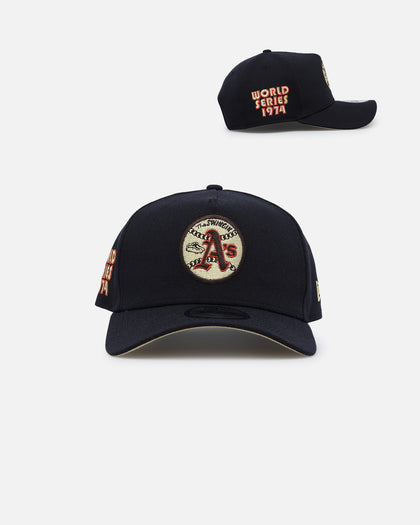New Era Oakland Athletics 'Retro Royal' 9FORTY A-Frame Snapback Navy