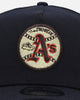 New Era Oakland Athletics 'Retro Royal' 9FORTY A-Frame Snapback Navy