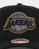 Mitchell & Ness Los Angeles Lakers 'Team Outline' Classic Snapback Black