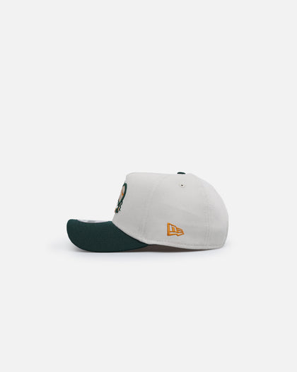 New Era Gwinnett Stripers 'Autumn Hue' 9FORTY A-Frame Snapback Stone/Dark Green