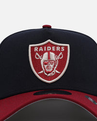 New Era Las Vegas Raiders 'Autumn Hue' 9FORTY A-Frame Snapback Navy/Cardinal