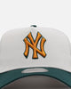 New Era New York Yankees 'Autumn Hue' 9FORTY A-Frame Snapback Stone/Dark Green