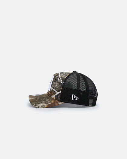 New Era Houston Astros 'Real Tree' 9FORTY A-Frame Trucker Snapback Realtree Edge