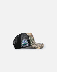 New Era Seattle Mariners 'Real Tree' 9FORTY A-Frame Trucker Snapback Realtree Edge