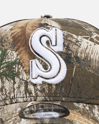 New Era Seattle Mariners 'Real Tree' 9FORTY A-Frame Trucker Snapback Realtree Edge