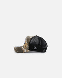 New Era Tampa Bay Rays 'Real Tree' 9FORTY A-Frame Trucker Snapback Realtree Edge
