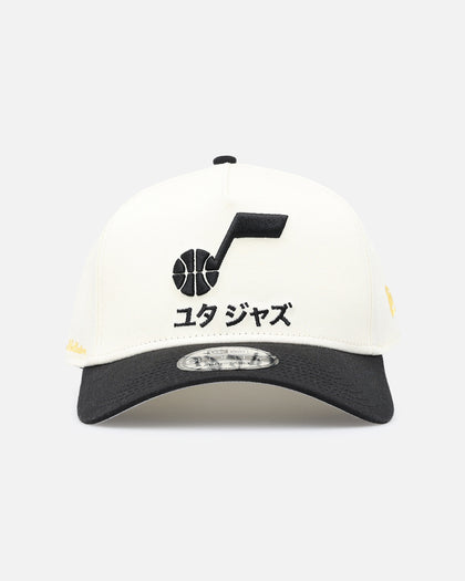 New Era Utah Jazz 'NBA X Hyperfly' 9FORTY A-Frame Snapback Chrome White