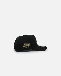 New Era Los Angeles Lakers 'NBA Gold Links' 9FORTY A-Frame Snapback Black/Gold
