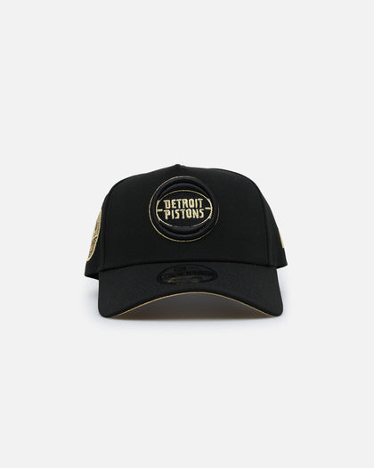 New Era Detroit Pistons 'NBA Gold Links' 9FORTY A-Frame Snapback Black/Gold