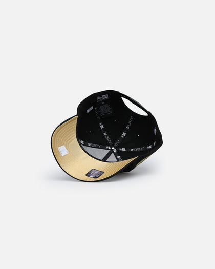 New Era Detroit Pistons 'NBA Gold Links' 9FORTY A-Frame Snapback Black/Gold