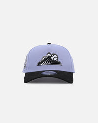 New Era Colorado Rockies 9FORTY A-Frame Snapback Lavender/Black