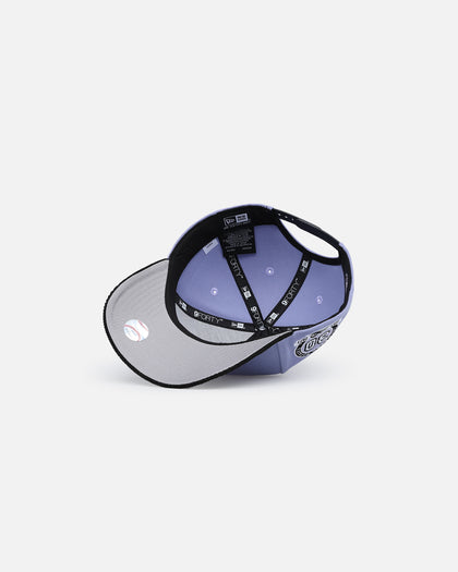 New Era Colorado Rockies 9FORTY A-Frame Snapback Lavender/Black