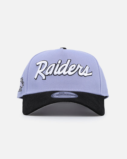New Era Las Vegas Raiders 9FORTY A-Frame Snapback Lavender/Black
