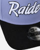 New Era Las Vegas Raiders 9FORTY A-Frame Snapback Lavender/Black