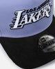 New Era Los Angeles Lakers 9FORTY A-Frame Snapback Lavender/Black