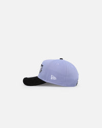 New Era Los Angeles Lakers 9FORTY A-Frame Snapback Lavender/Black
