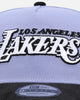 New Era Los Angeles Lakers 9FORTY A-Frame Snapback Lavender/Black
