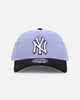 New Era New York Yankees 9FORTY A-Frame Snapback Lavender/Black