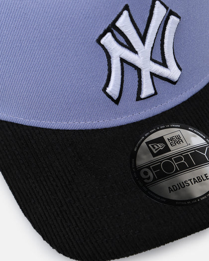 New Era New York Yankees 9FORTY A-Frame Snapback Lavender/Black