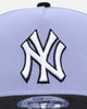 New Era New York Yankees 9FORTY A-Frame Snapback Lavender/Black