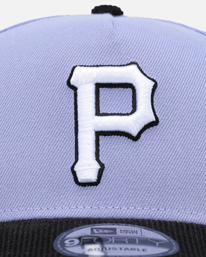 New Era Pittsburgh Pirates 9FORTY A-Frame Snapback Lavender/Black