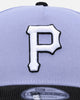 New Era Pittsburgh Pirates 9FORTY A-Frame Snapback Lavender/Black