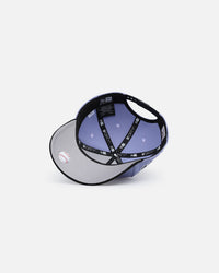 New Era Seattle Mariners 9FORTY A-Frame Snapback Lavender/Black