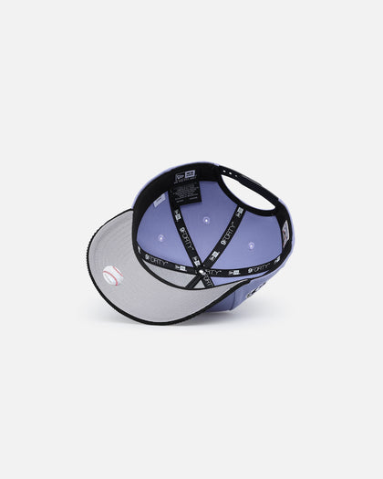New Era Seattle Mariners 9FORTY A-Frame Snapback Lavender/Black